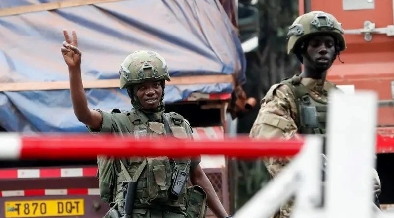 Thành viên nhóm vũ trang M23. (Ảnh: Reuters)