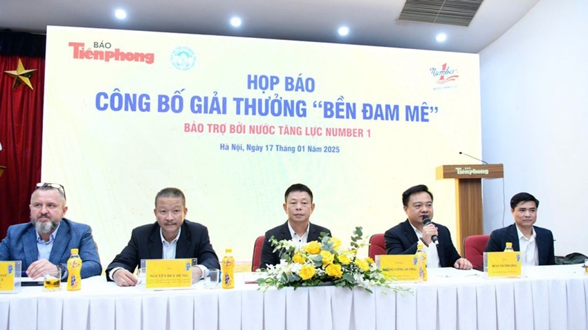 Họp báo công bố giải thưởng “Bền Đam Mê” với sự đồng hành của nhãn hàng Number One