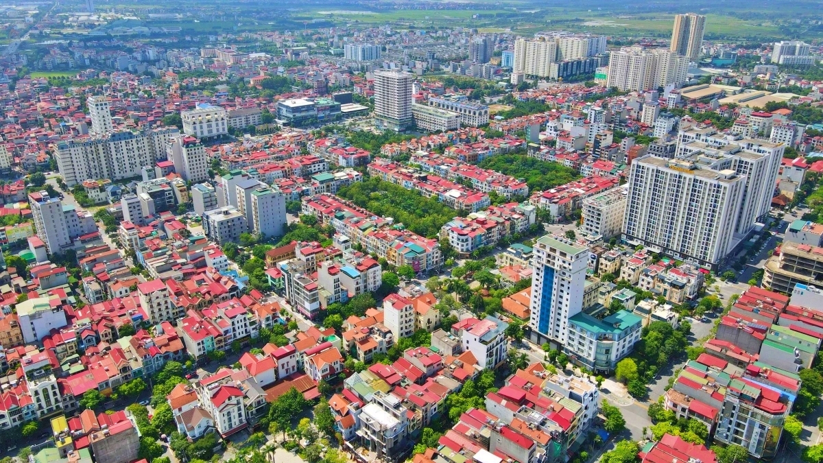 Toàn cảnh thành phố Bắc Ninh.