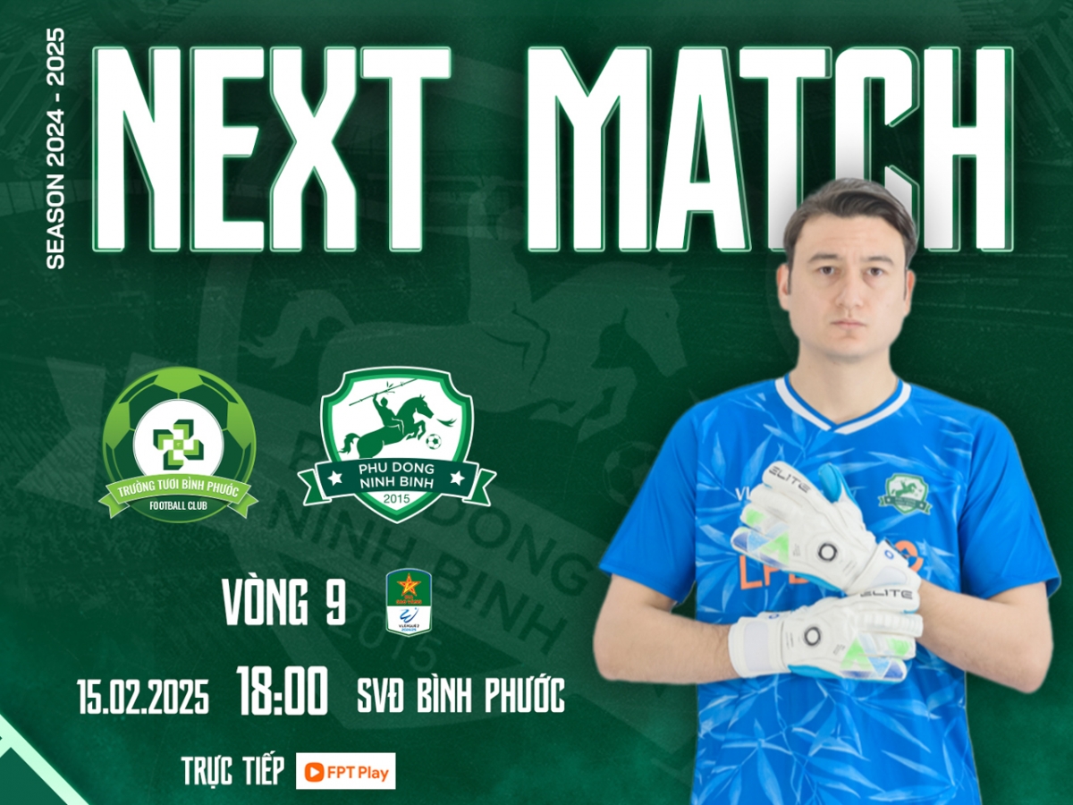 Trận đấu giữa Bình Phước và Ninh Bình sẽ được áp dụng VAR (Ảnh: Ninh Bình FC)