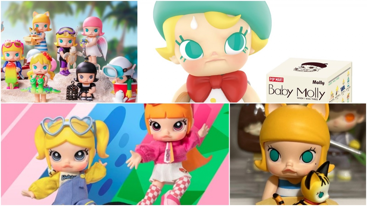 Dòng sản phẩm bán chạy Molly của Pop Mart (Ảnh: KT)