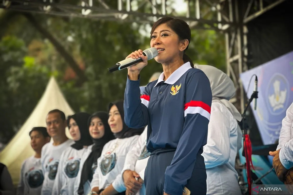 Bộ trưởng Bộ Truyền thông và Kỹ thuật số Indonesia Meutya Hafid. (Ảnh: Antaranews)