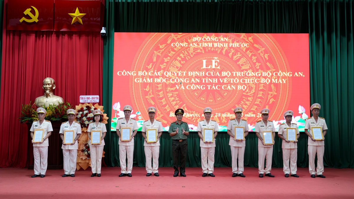 Phó trưởng Công an cấp huyện về làm phó các phòng nghiệp vụ
