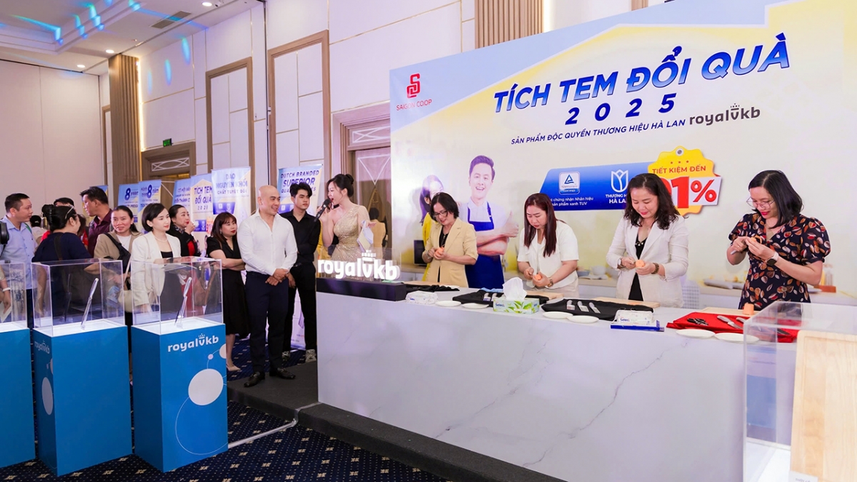 Chương trình Tích tem đổi quà 2025 chính thức diễn ra từ ngày 31/3 trên toàn hệ thống bán lẻ của Saigon Co.op