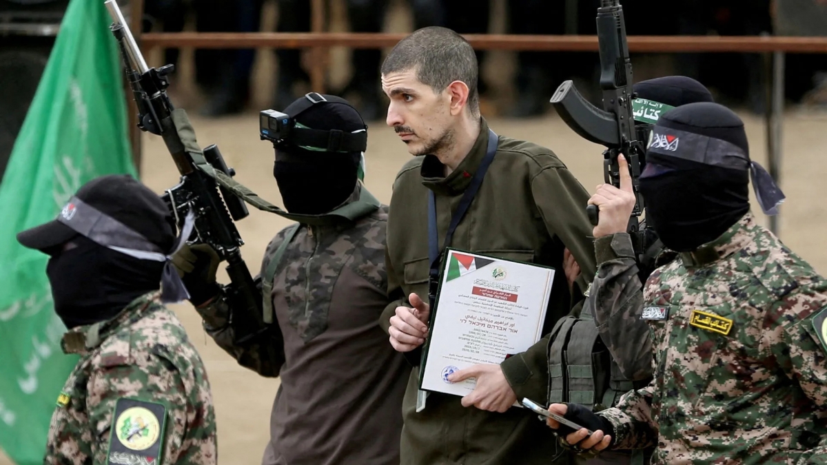 Trong hơn 3 tuần qua, Hamas và Israel đã tiến hành 5 đợt trao đổi con tin và tù nhân một cách suôn sẻ. (Ảnh: Reuters)