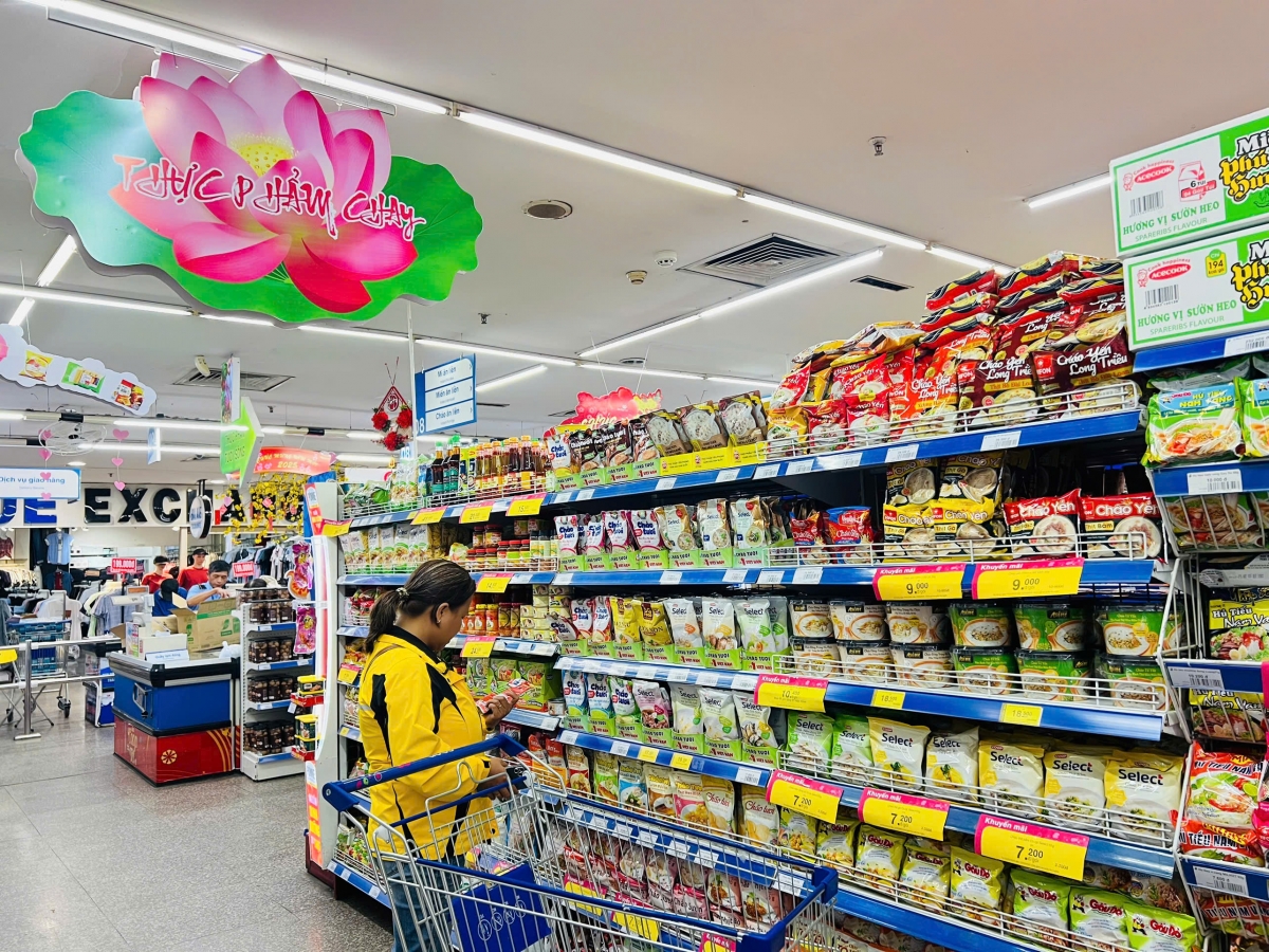 Co.opmart, Co.opXtra tăng lượng hàng chay lên 30% so với tháng kinh doanh bình thường