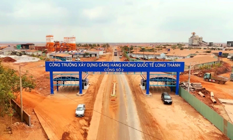 Khu vực Dự án xây dựng sân bay Long Thành