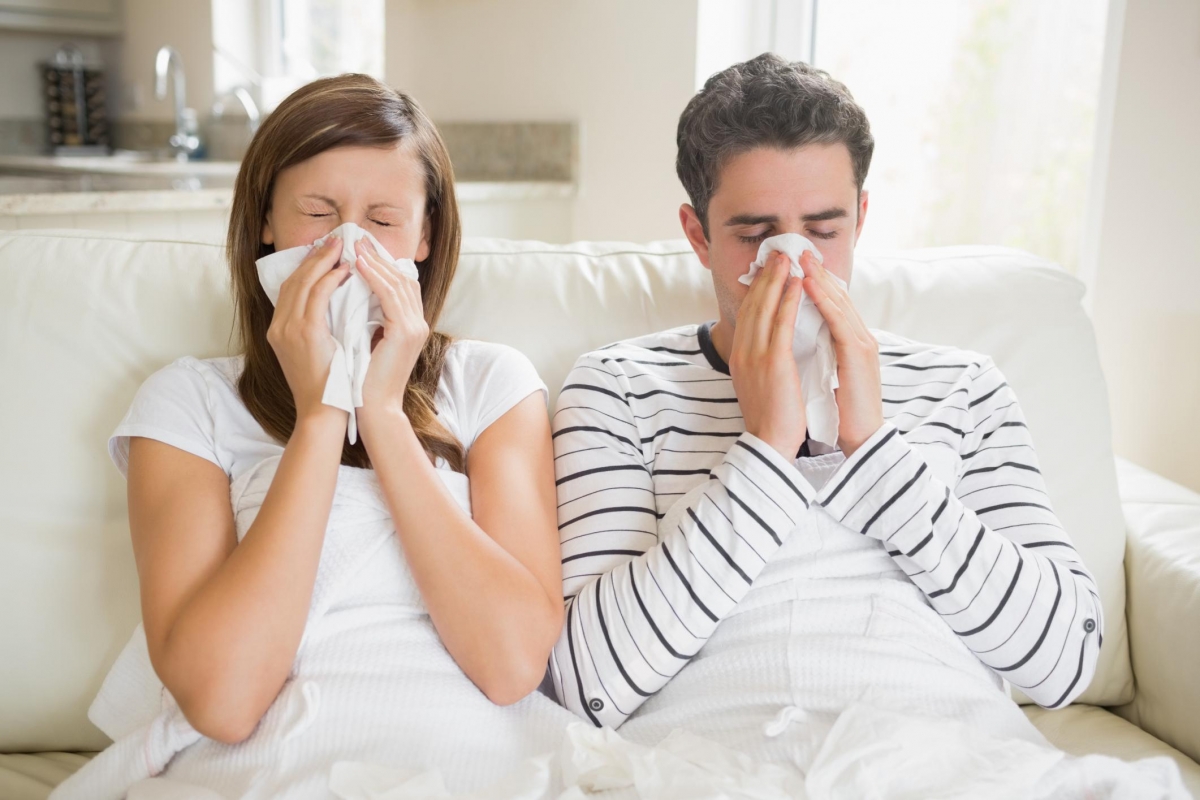 Cúm mùa (chủ yếu cúm A và cúm B) gây suy giảm sức đề kháng và hệ thống miễn dịch