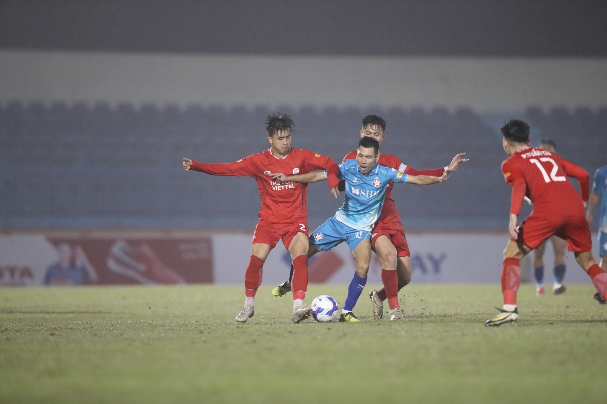 Hình ảnh trận Đà Nẵng vs Thể Công Viettel. (Nguồn: VPF). 