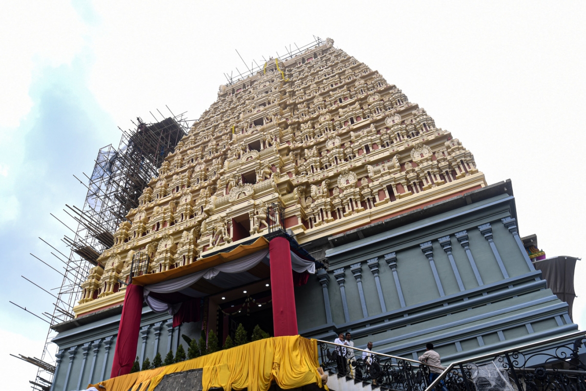 Đền Murugan ở Tây Jakarta lớn nhất Đông Nam Á. Nguồn: Antara