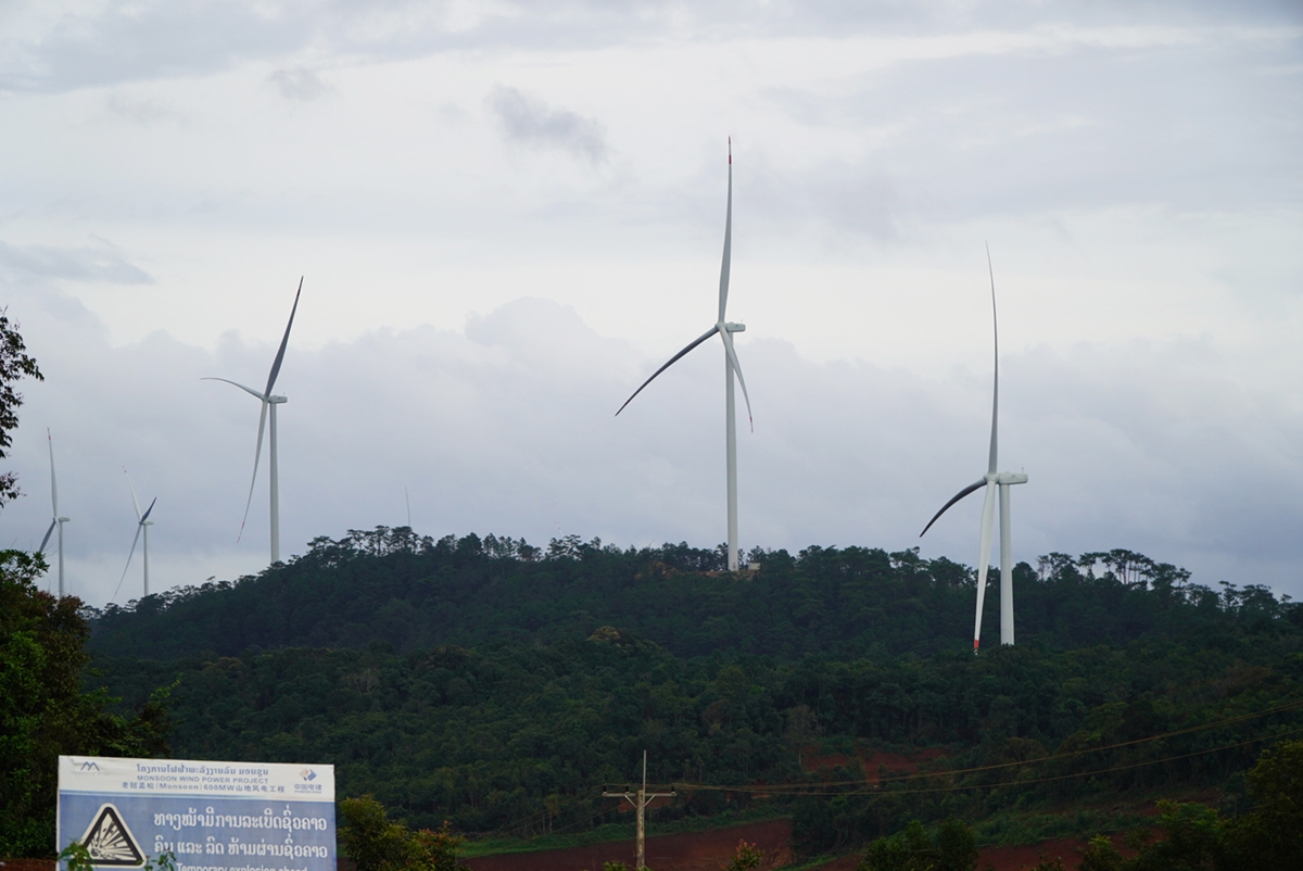 Dự án điện gió đầu tiên của Lào có công suất 600 MW sẽ hoàn thành vào quý 2/2025
