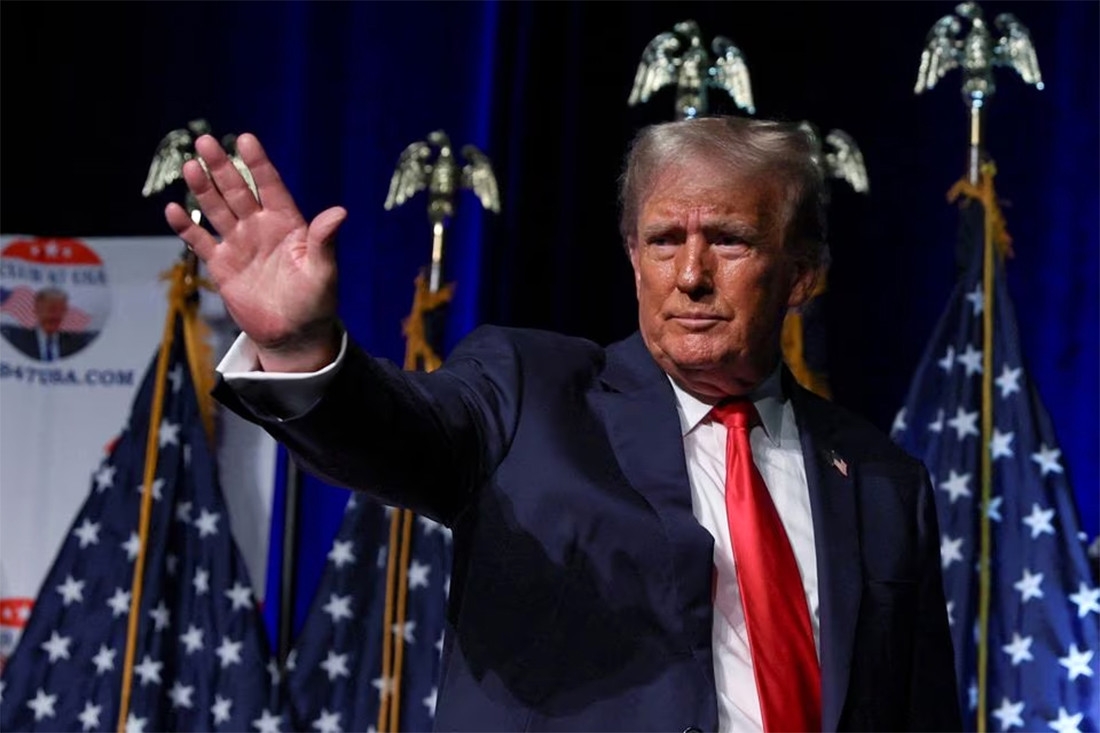 Ông Trump. Ảnh: Reuters