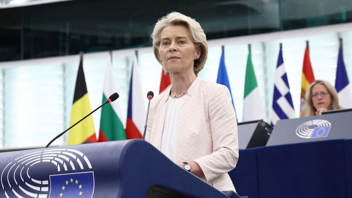 Chủ tịch Ủy ban châu Âu Ursula von der Leyen. Ảnh: Getty