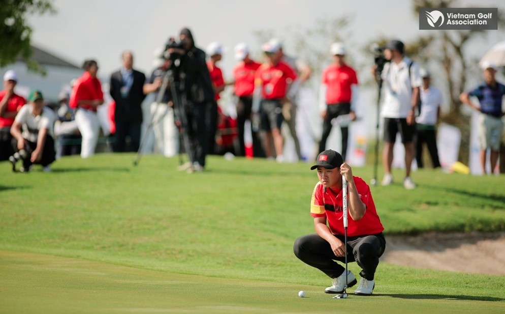 Anh Minh attains highest ranking in Vietnam's golf history
(Photo: Vietnam Golf Association)