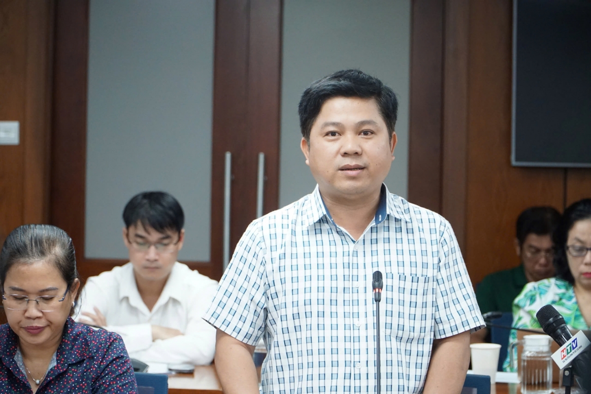 Ông Hồ Tấn Minh, Chánh Văn phòng Sở Giáo dục và Đào tạo TP.HCM - Ảnh: V.Q