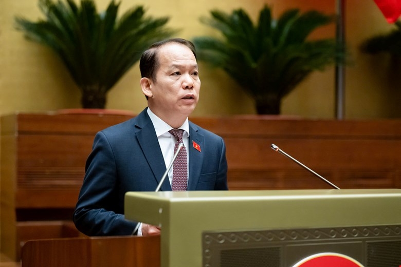 Chủ nhiệm Ủy ban Pháp luật của Quốc hội Hoàng Thanh Tùng. Ảnh: Media Quốc hội