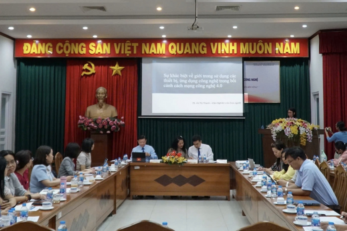 Hội thảo Khoa học “Bình đẳng giới trong giáo dục, đào tạo, khoa học công nghệ”  (Ảnh: A.N)