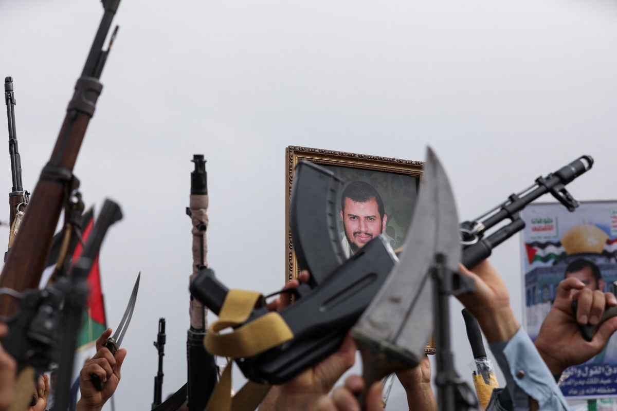Lực lượng Houthi dọa mở lại chiến dịch tấn công Israel nếu thỏa thuận ngừng bắn Gaza đổ vỡ. (Ảnh: Reuters)