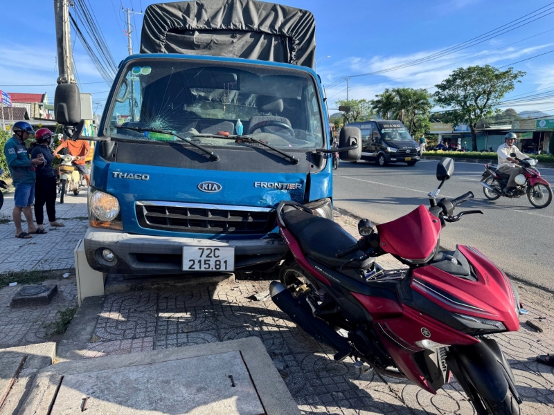 Hiện trường vụ tai nạn