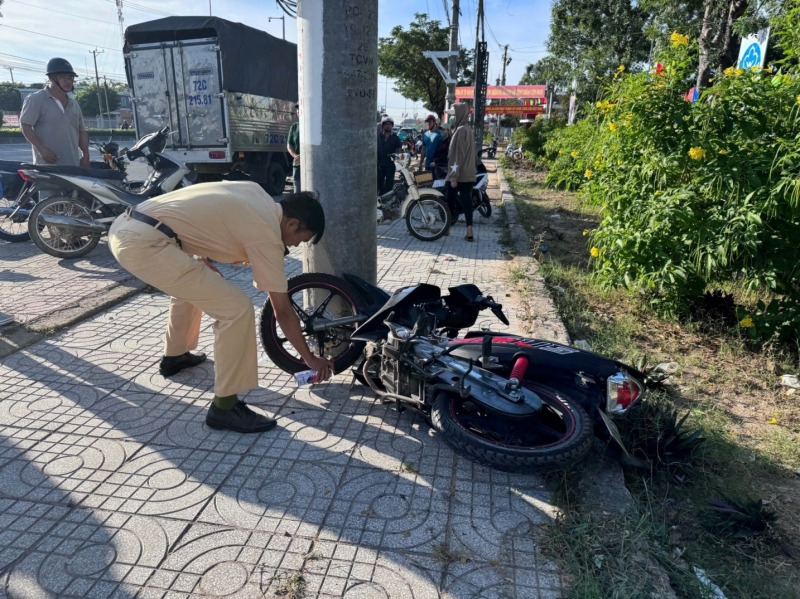Hiện trường vụ tai nạn