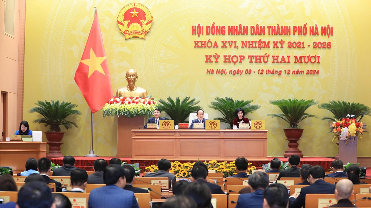 Kỳ họp thứ 20 HĐND thành phố Hà Nội (ảnh minh họa)