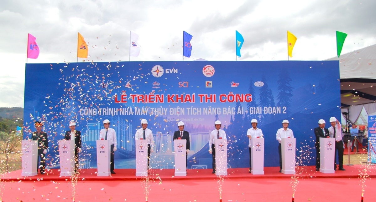 Lễ khởi công sáng 22/02. Ảnh: B.H