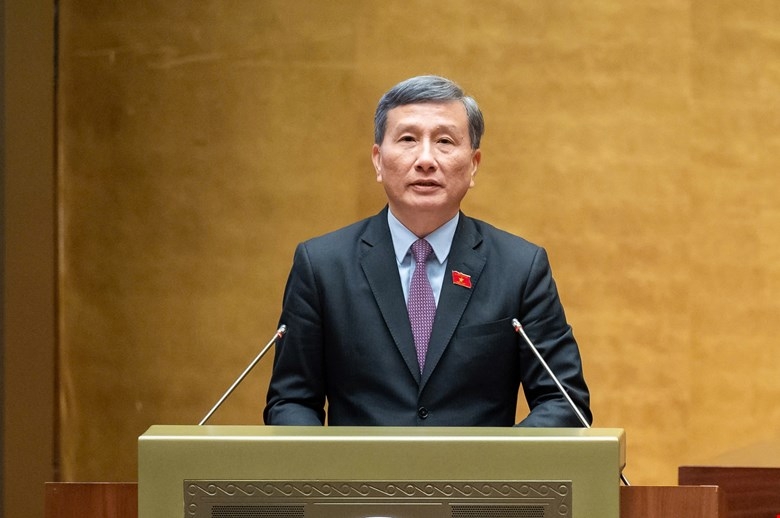 Ủy viên Ủy ban Thường vụ Quốc hội, Chủ nhiệm Ủy ban Khoa học, Công nghệ và Môi trường của Quốc hội Lê Quang Huy. Ảnh: Media Quốc hội