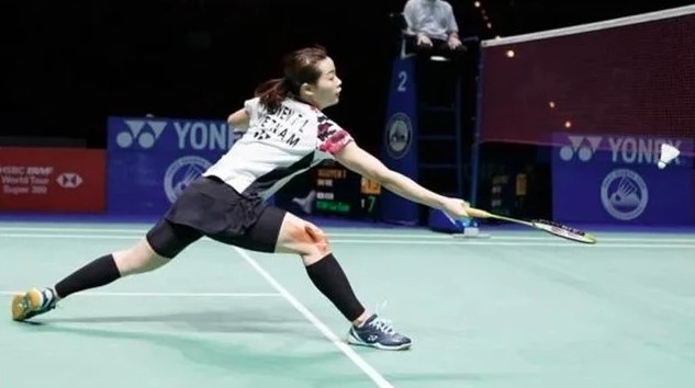 Vietnam's top badminton player Nguyen Thuy Linh will compete in three European events in February and March. (Photo: thethao247.com.vn)