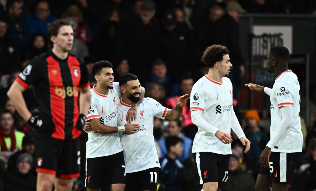 Liverpool tiếp tục phong độ cao. (Ảnh: Reuters). 