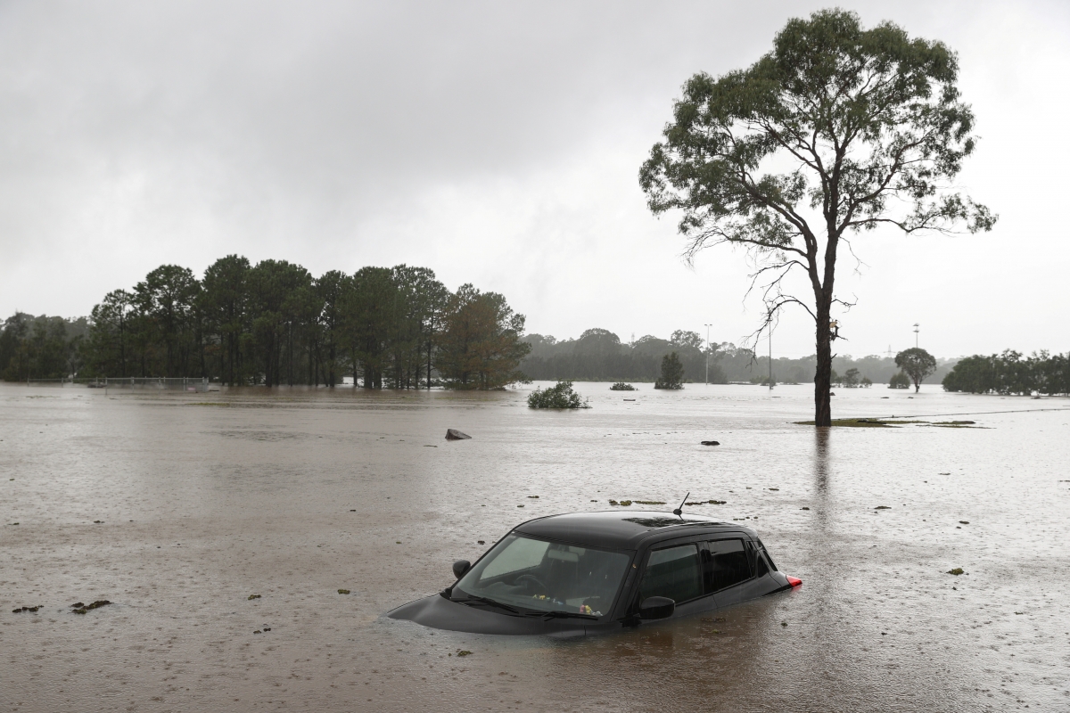Lũ lụt ở Australia. Ảnh: Reuters