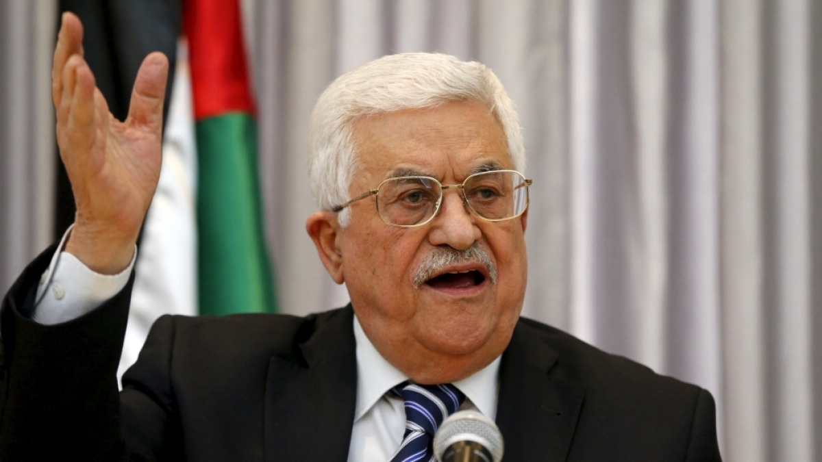 Tổng thống Chính quyền Palestine Mahmoud Abbas. Ảnh: Reuters