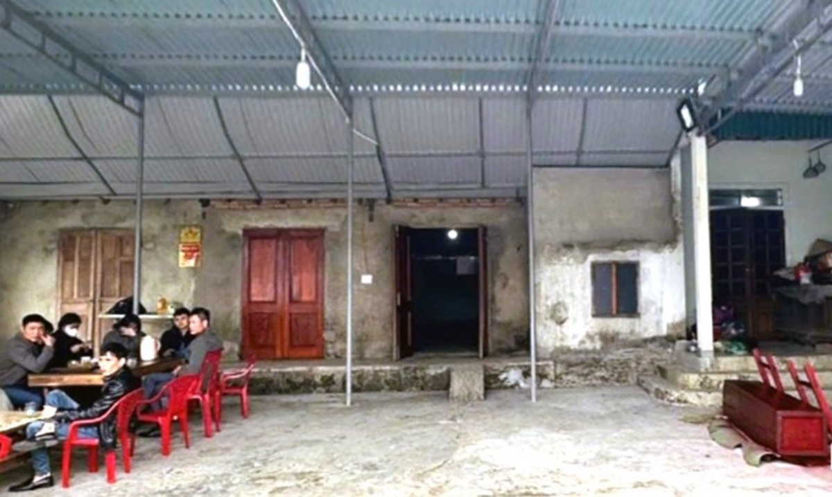 Nhà Mai Văn Thành - nơi xảy ra sự việc