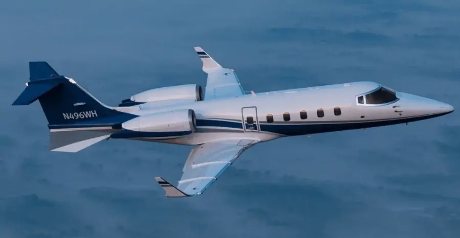 Máy bay thương mại Learjet. Ảnh: Aviator Insider.