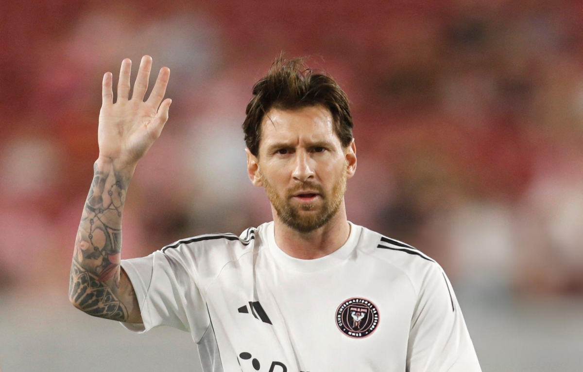 Messi chưa đá trận chính thức năm 2025. (Ảnh: Getty). 