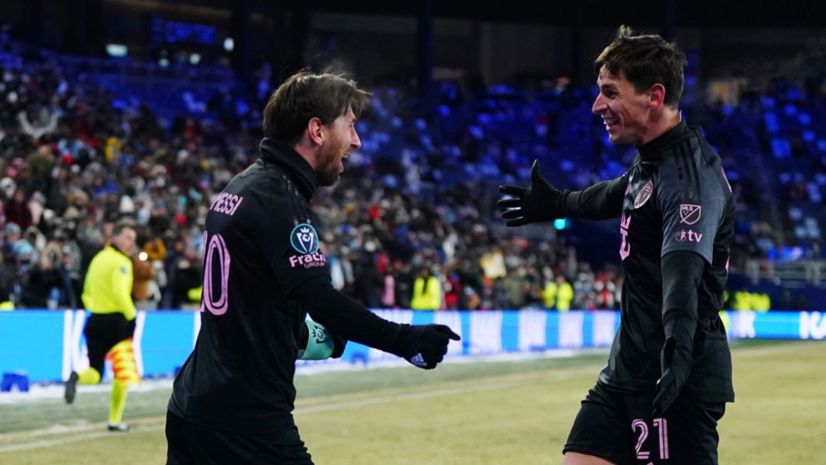 Messi ghi bàn thắng duy nhất giúp Inter Miami giành chiến thắng (Ảnh: Getty)