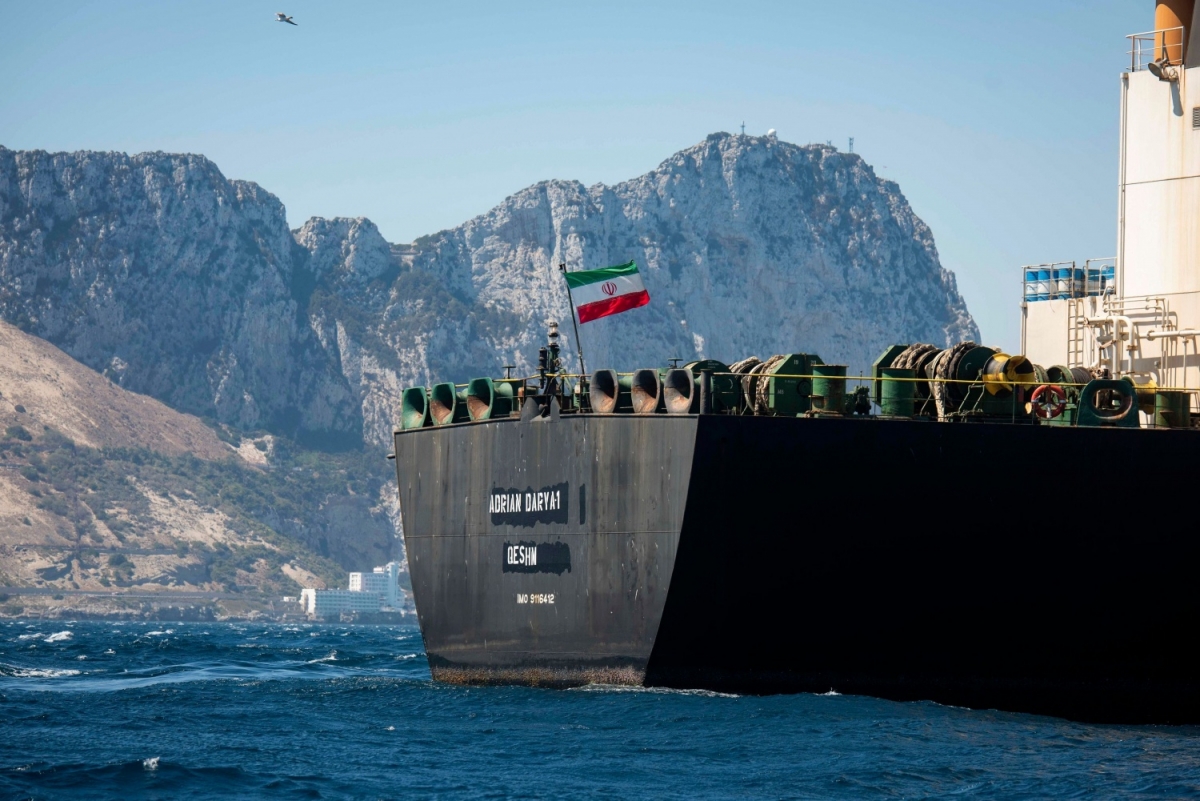 Một tàu chở dầu của Iran (Ảnh Reuters)