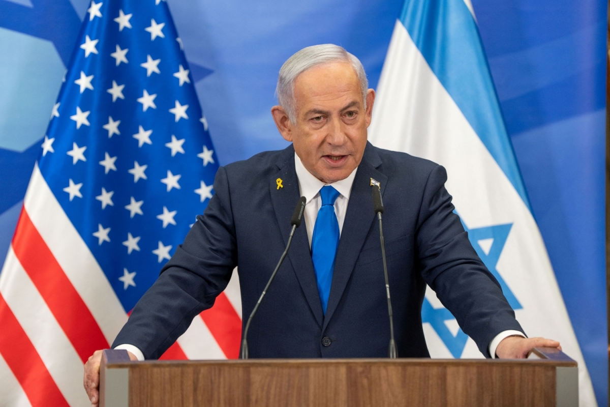 Thủ tướng Benjamin Netanyahu tối qua đã chỉ thị phái đoàn đàm phán nước này tới Cairo, Ai Cập trong ngày hôm nay (17/2) để thảo luận về việc tiếp tục triển khai giai đoạn 1 của thỏa thuận ngừng bắn đang có hiệu lực tại dải Gaza (Ảnh: Reuters).