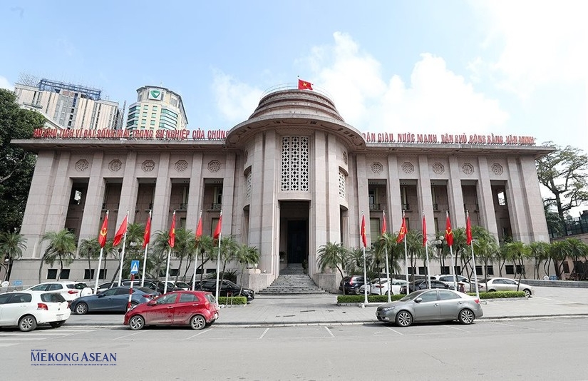 Trụ sở của NHNN tại Hà Nội (Ảnh: KT)