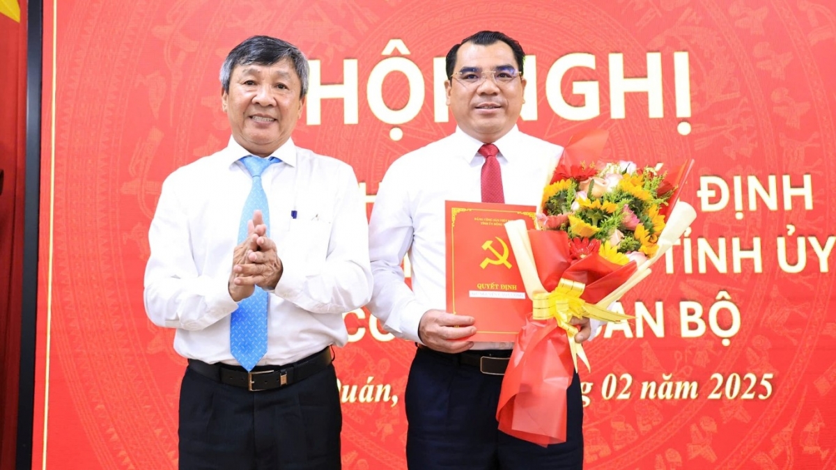 Điều động Bí thư Đảng ủy Khối doanh nghiệp tỉnh Đồng Nai làm Bí thư huyện Định Quán (Ảnh: Đảng bộ tỉnh Đồng Nai)