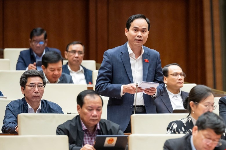 Đại biểu Nguyễn Duy Minh (Đoàn Đà Nẵng). Ảnh: Media Quốc hội