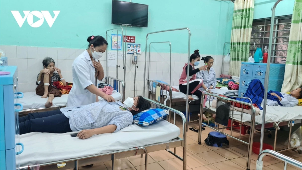 Một phòng điều trị nội trú tại Bệnh viện Đa khoa Gia Lai