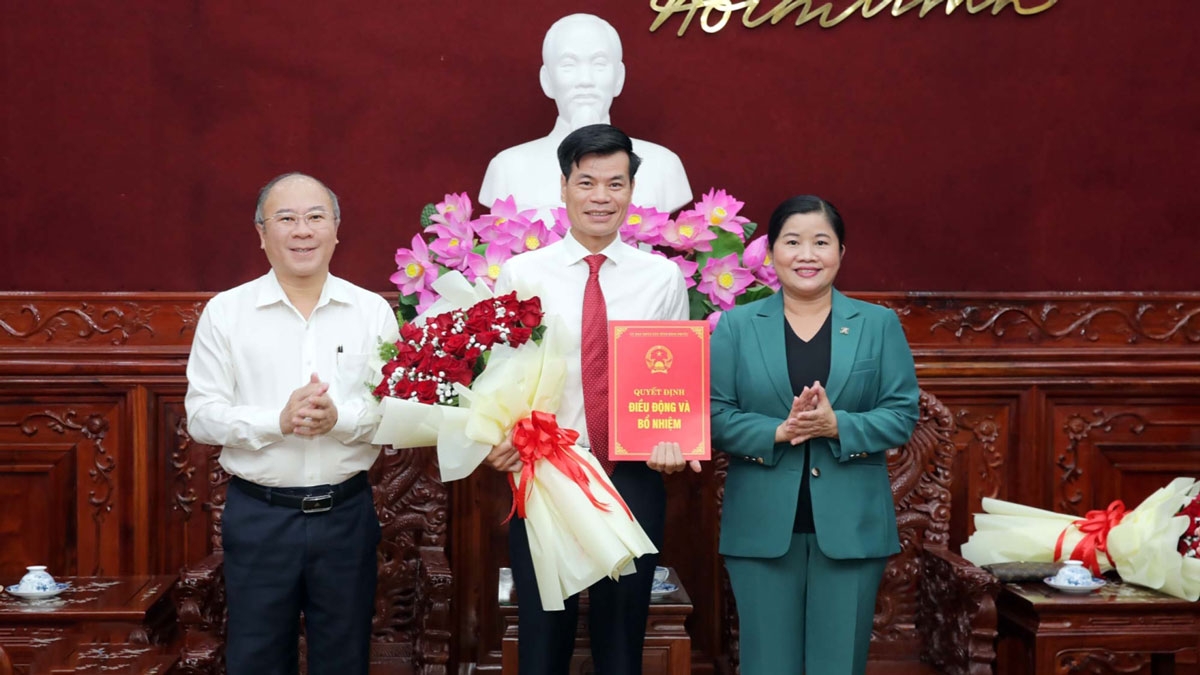 Ông Nông Hồng Thức giữ chức Phó Giám đốc Sở Văn hóa, Thể thao và Du lịch (ảnh: BP)