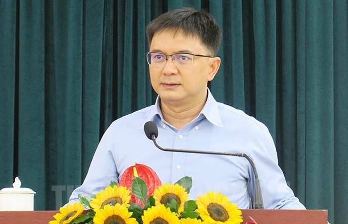 Ông Nguyễn Mạnh Cường làm Trưởng ban Tuyên giáo và Dân vận Thành ủy TPHCM (Ảnh: Web Thành ủy).