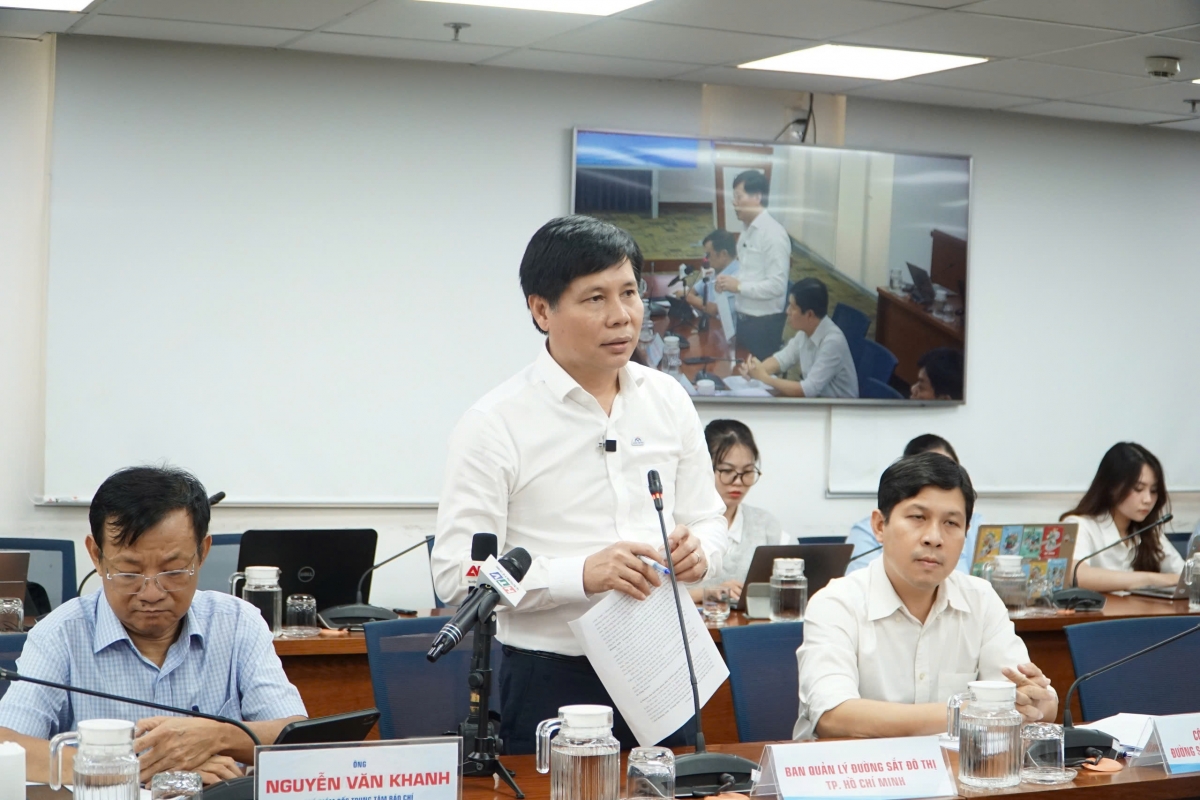 Ông Phan Công Bằng, Trưởng ban Quản lý Đường sắt đô thị TP.HCM