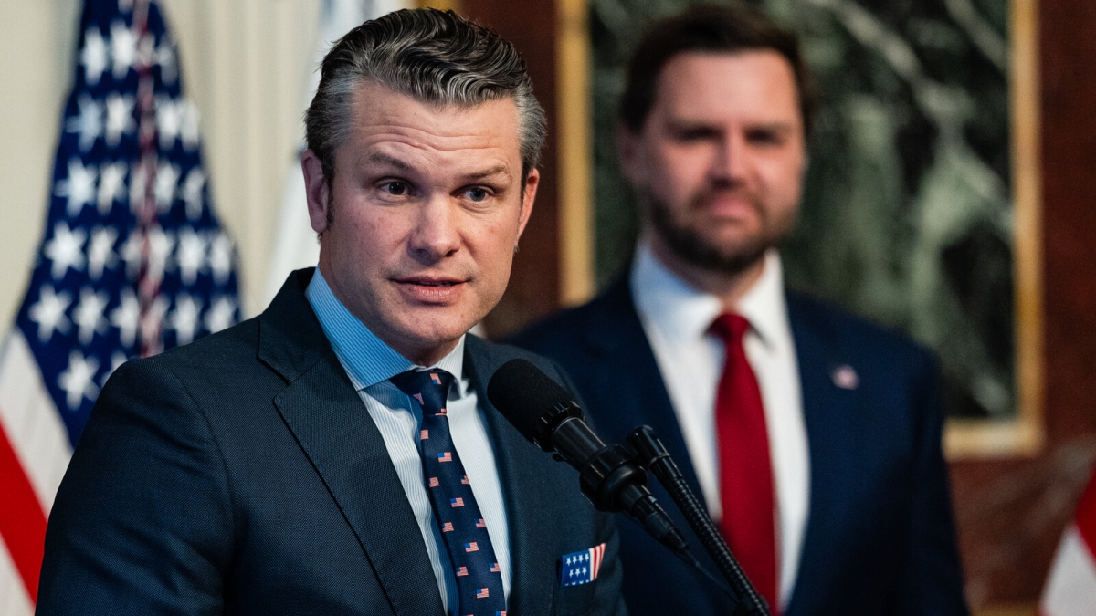 Bộ trưởng Quốc phòng Mỹ Pete Hegseth. Ảnh: NY Times