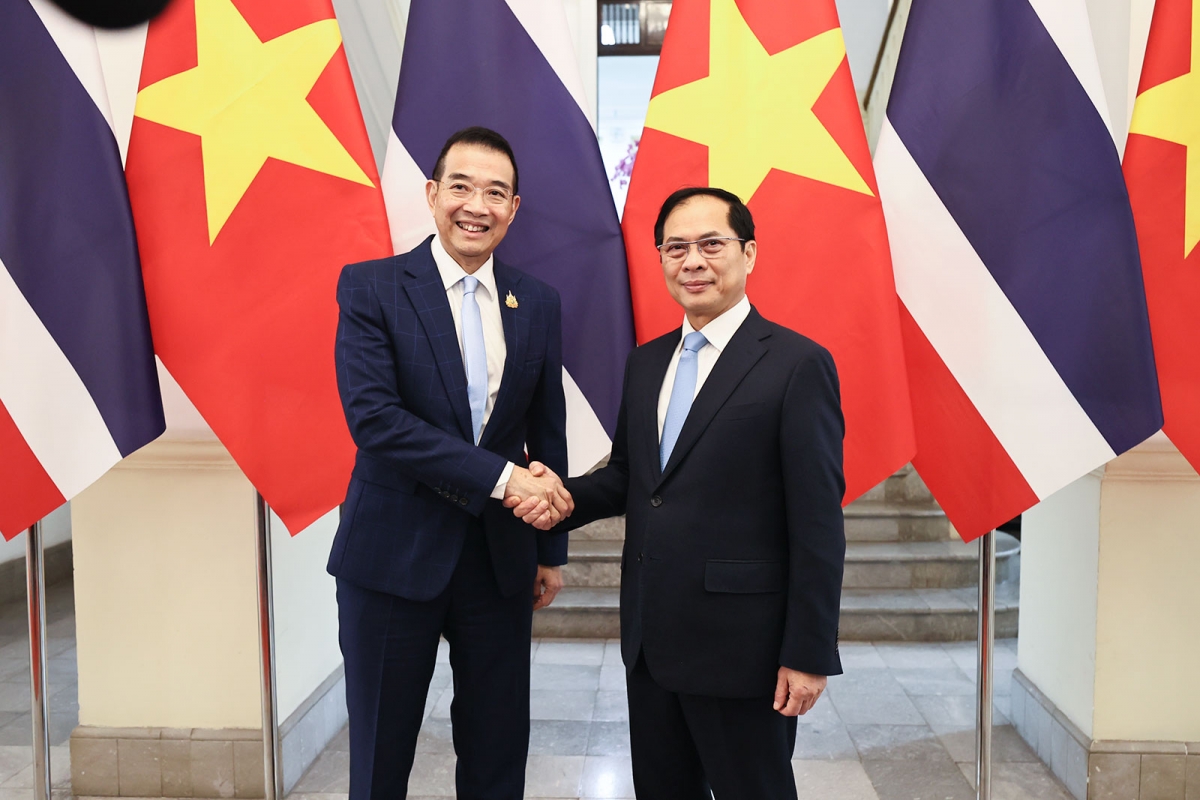 Phó Thủ tướng Bùi Thanh Sơn hội đàm với Ngoại trưởng Thái Lan Maris Sangiampongsa