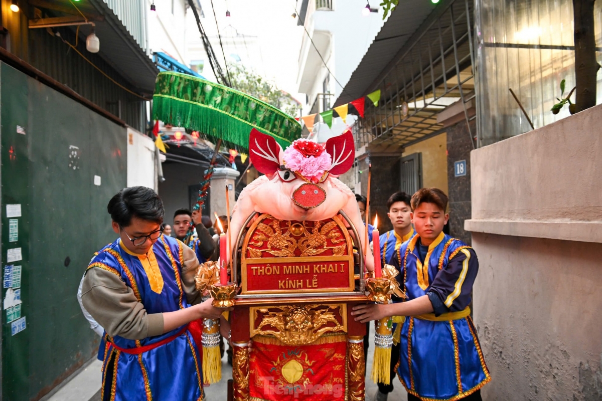 The festival normally begins at 6 p.m.