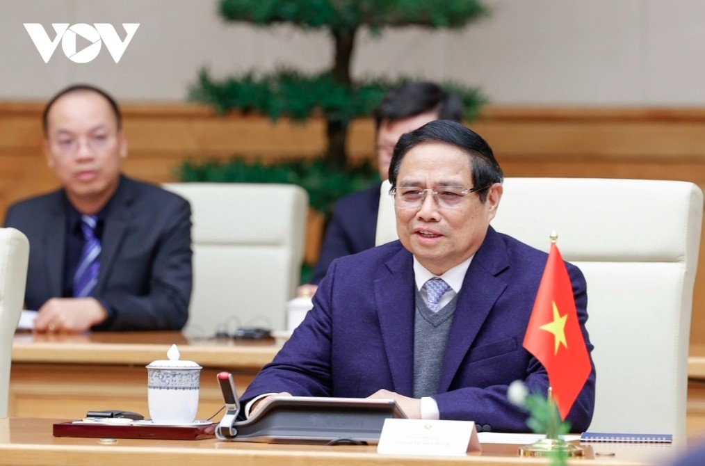 The Vietnamese Government leader welcomes New Zealand Prime Minister Christopher Luxon and his high-ranking delegation to Vietnam for an official visit and the second ASEAN Future Forum in Hanoi.