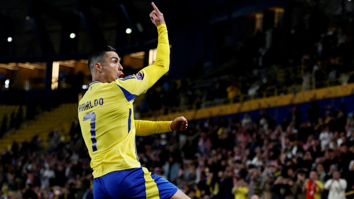 Ronaldo tỏa sáng rực rỡ trước khi đón sinh nhật tuổi 40 (Ảnh: Reuters).