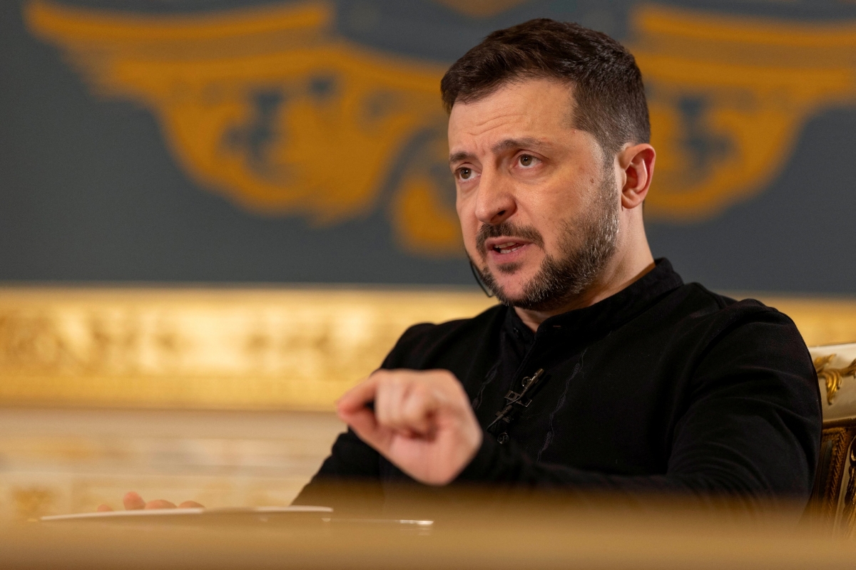  Tổng thống Ukraine Volodymyr Zelensky. Nguồn: Reuters